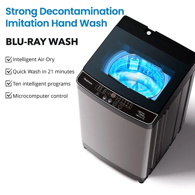 

Small Smart Washing Machines with Dryer Automatic Washing Machine 10Kg 12Kg 15Kg Lavadoras Top Loading