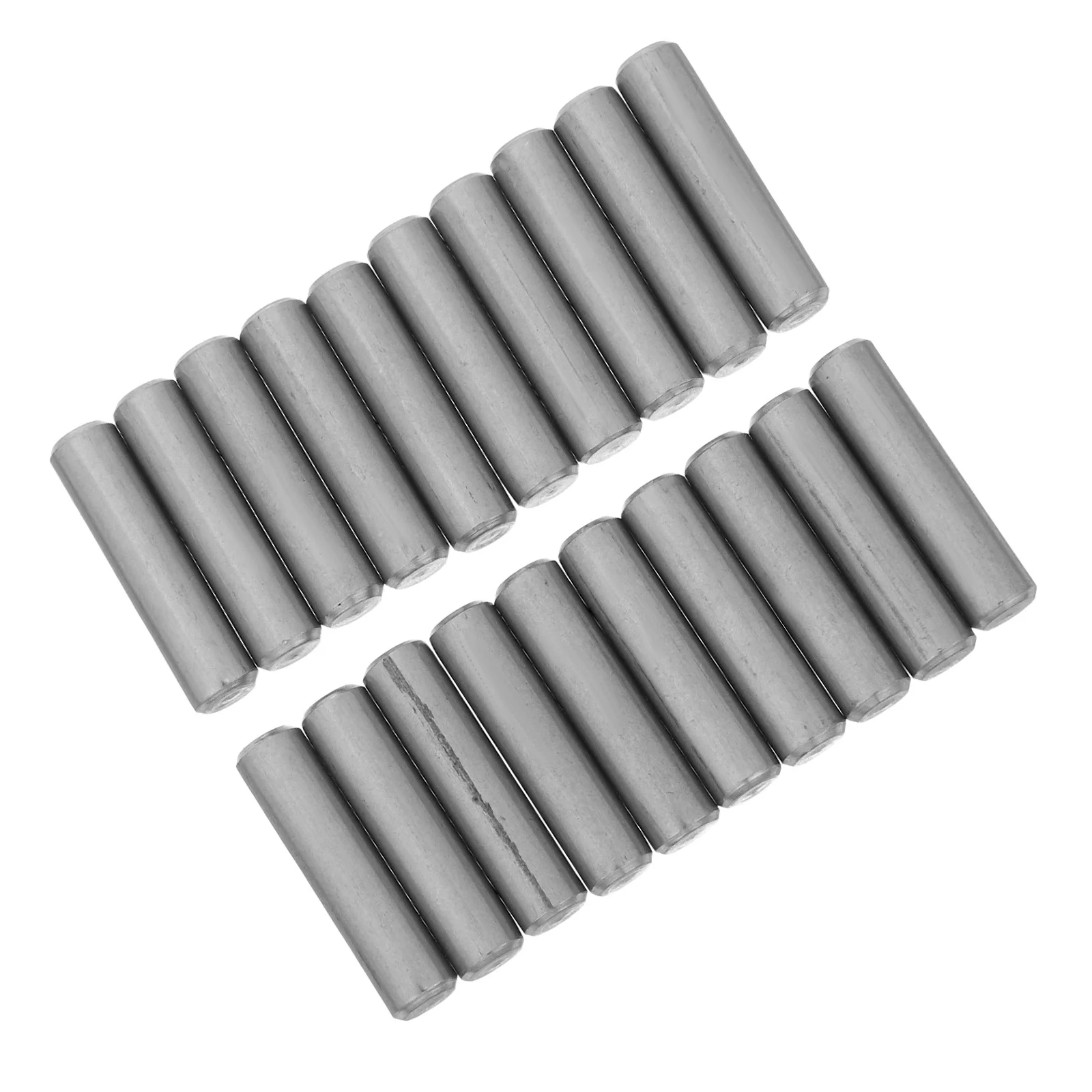 

20pcs Stainless Steel Dowel Pin M6X25 Solid Metal Shelf Support Pegs For Furniture Scaffolding Fixing Pin Lock Shelf Fasteners