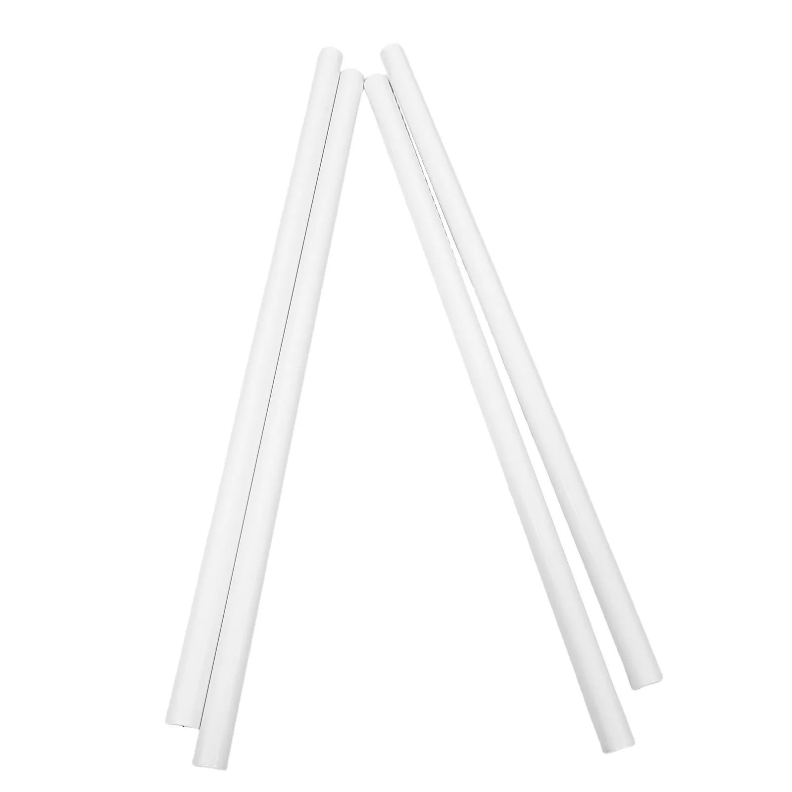 

4Pcs Stainless Steel Playpen Rods 22.79'' Strong Frame Tubes for Baby Playpen Supply Easy Install Safety Rail Pole Replacement