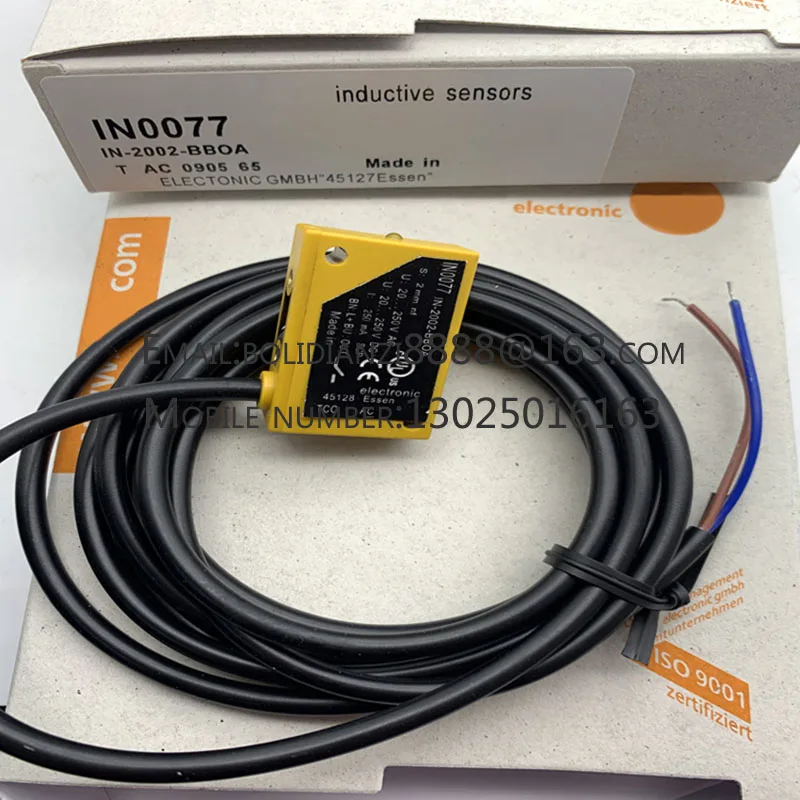 

Quality Assurance IN5258/5212/5269/5230 Inductive sensor