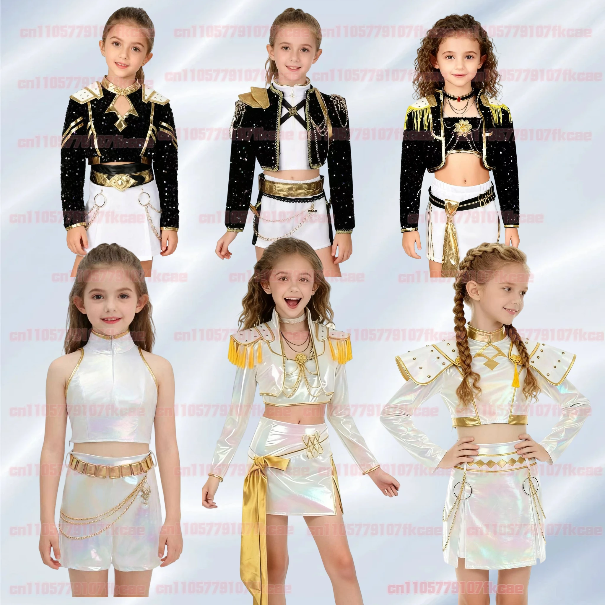 Kostium Cosplay dla Dziewczynek Rumi Mira Zoey Kpop Demon Hunters Strój do Odgrywania Ról dla Dzieci Kostium na Halloween Karnawał