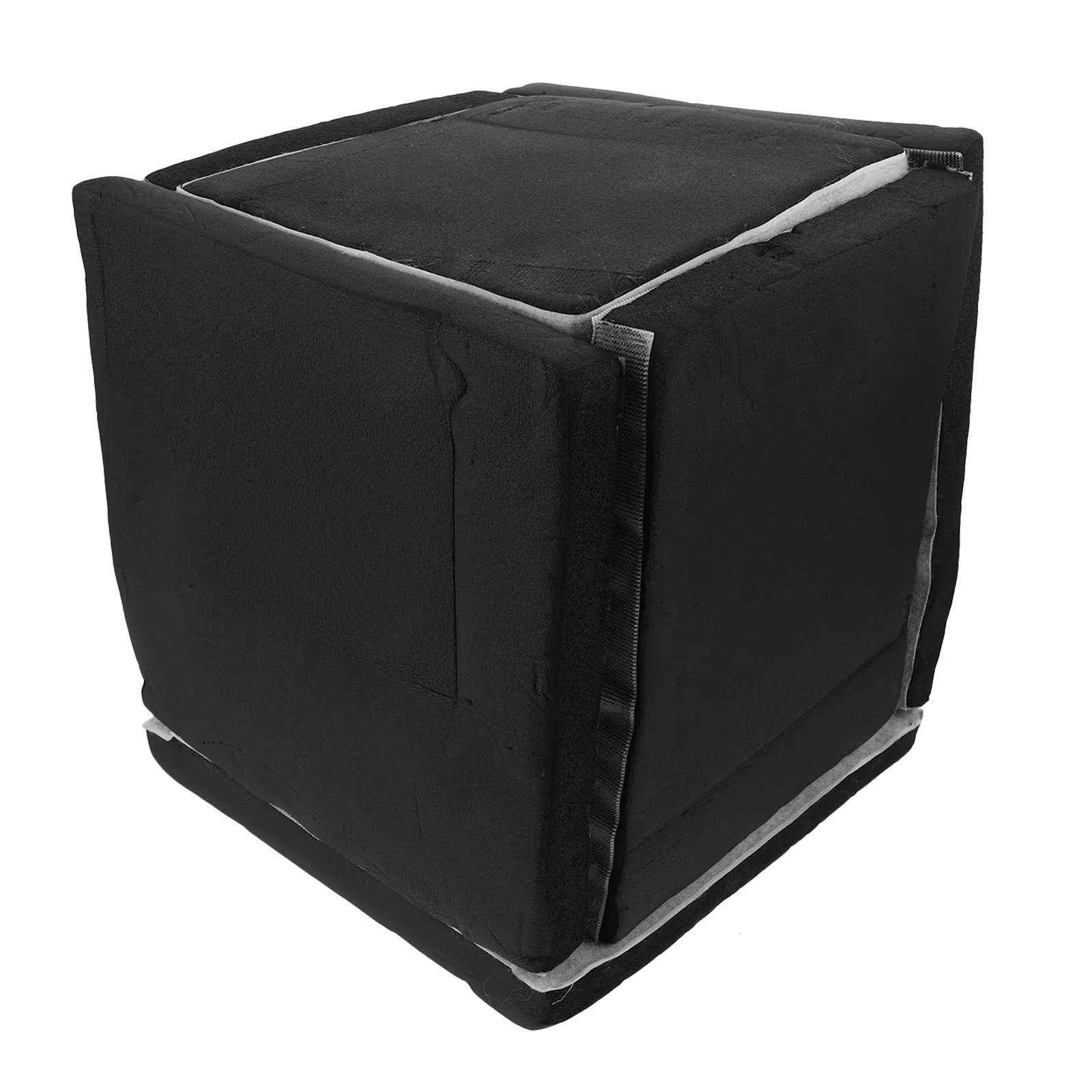 

Soundproof Enclosure 11x9.8 Inch Thick Deadening Box for Booster Water Pumps Black Sponge Noise Reduction Cover Portable Desktop