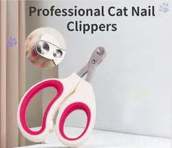 Professional Cat Nail Clippers for Small Cat Dog Stainless Steel Puppy Claws Cutter Pet Nail Grooming Clippers Trimmer