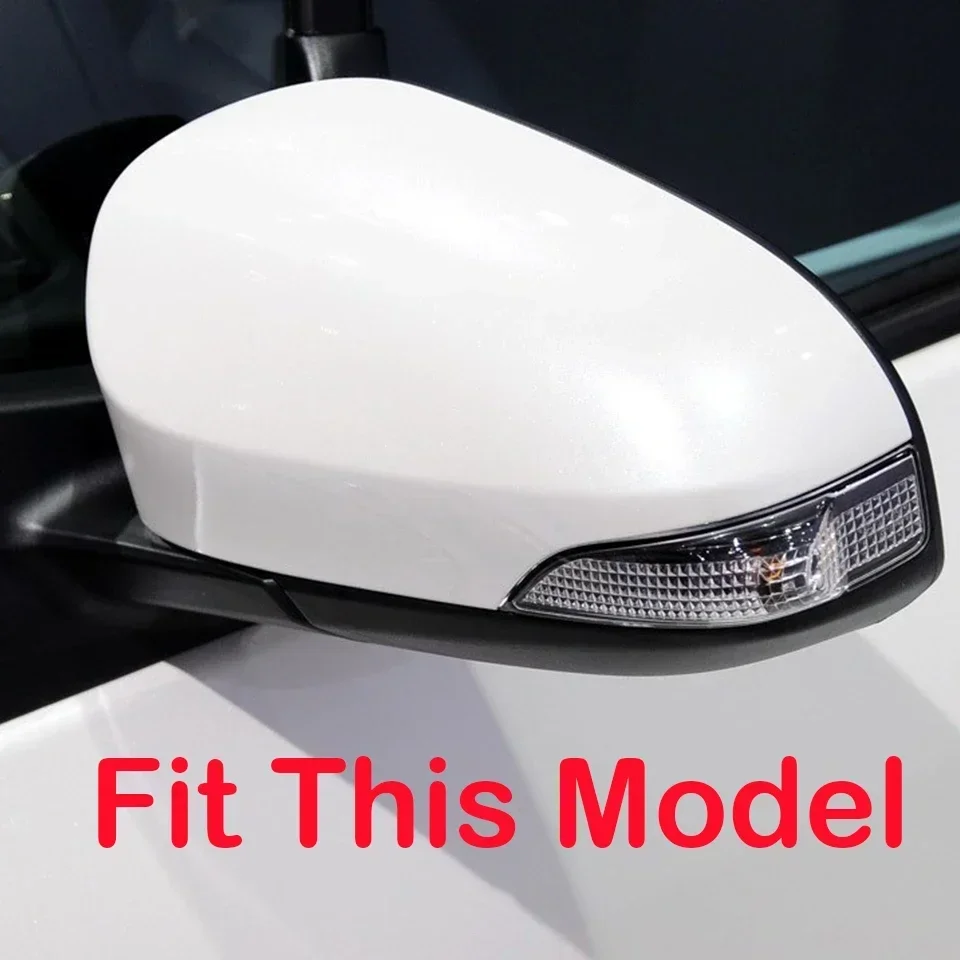 External Door Rearview Mirror Shell Cover Housing Wing Side Mirror Cap For Toyota Yaris 2012 2013 2014 2015 2016 2017 2018 2019