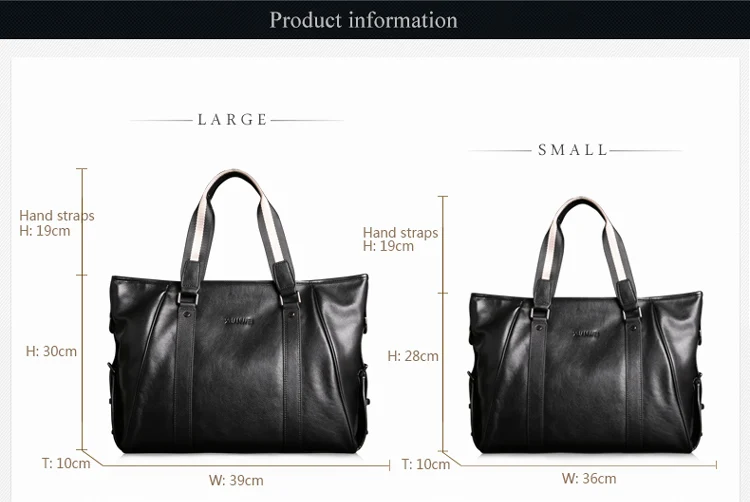 High-end Cow Leather Bags Large Casual Totes Full Grain Cowhide Satchels Business Men Briefcases Ture Leather Handbags (XW9006)