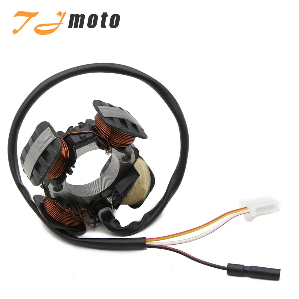 

Stator Coil For Suzuki 32101-29C01 32101-29C02 32101-29C03 Address AD50 AG50 AH50 1995-1999 AP50 Motorcycle Magneto Stator Coil