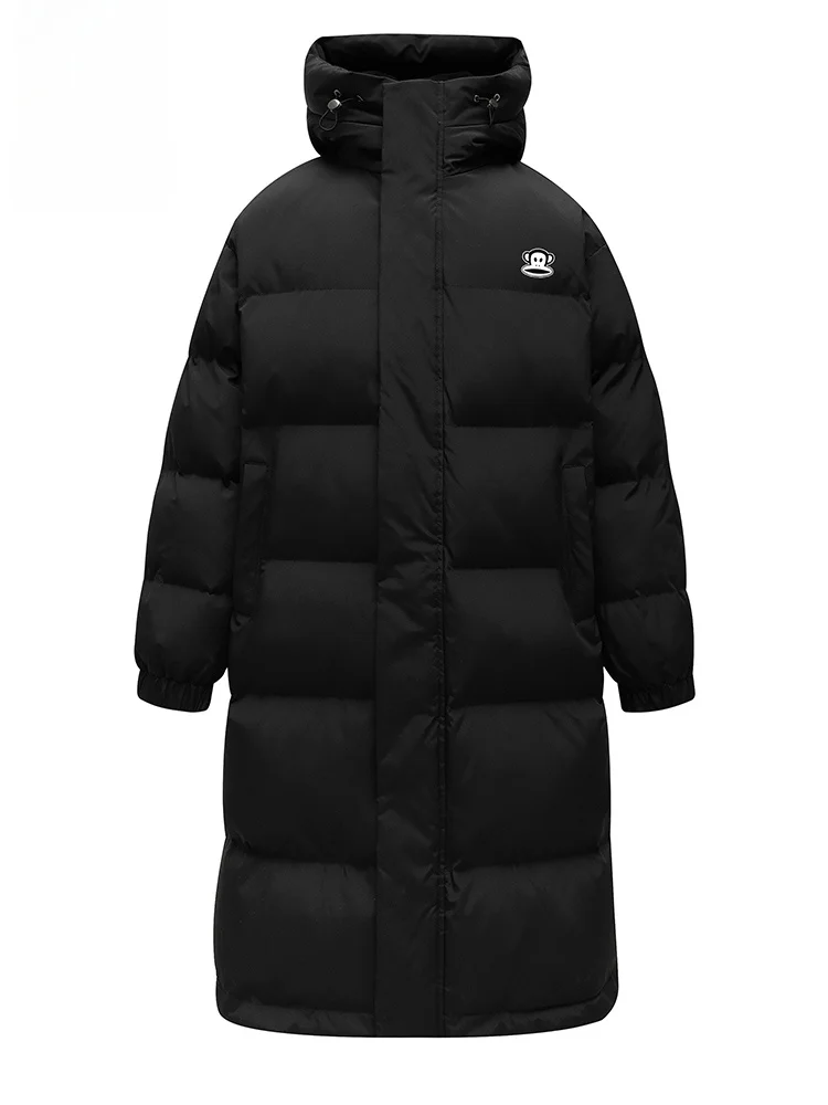 

Новая зимняя удлиненная куртка Paul Frank из хлопка и полиэстера: теплая, повседневная, в американском уличном стиле, молодежная, популярная