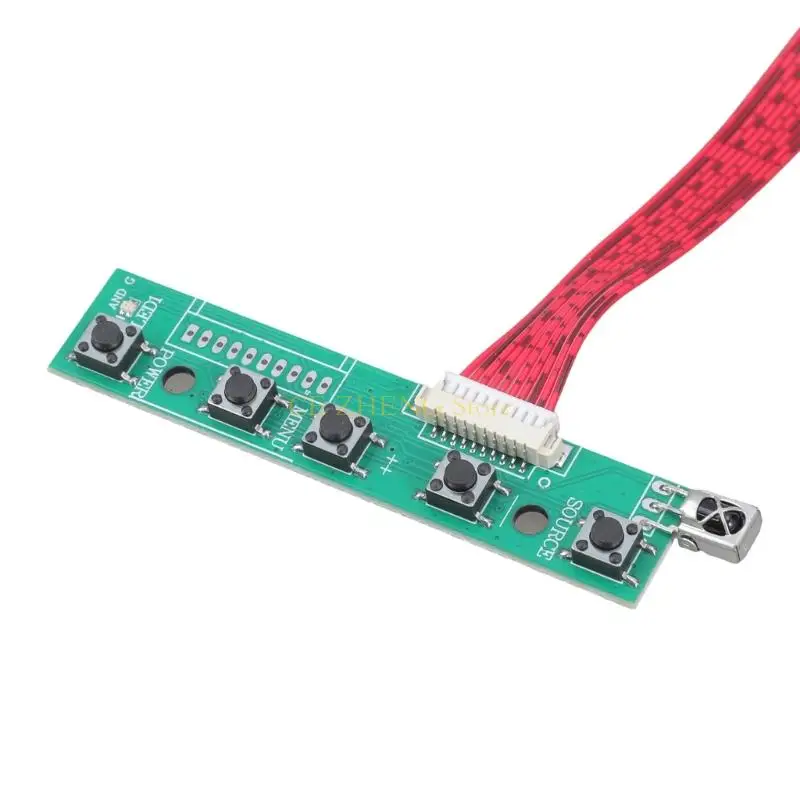 E56B Multi Resolution EDP LCD Driver Board voor 10-17.3 inch schermen geen programmering vereist zeer temperatuurbestendig