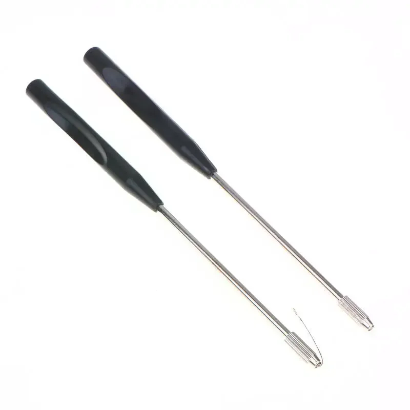 Stable Black Inoculation Tool With Plastic Handle Lab Equipment For Agar Slant Inoculation Use