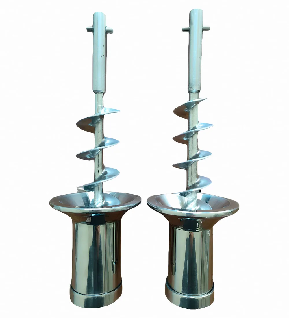 

304 stainless steel metering screw powder packaging machine special feeding screw wear-resistant corrosion-resistant