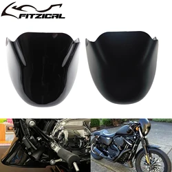 Motorcycle Front Bottom Spoiler Mudguard Air Dam Chin Fairing Gloss/Matte Black For Harley Sportster XL Iron 883 1200 2005-2022