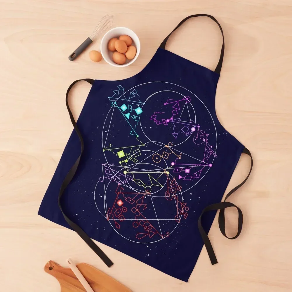 

She-Ra Constellations Apron work gowns for women cleaning kitchen utensil Household Items Useful Apron