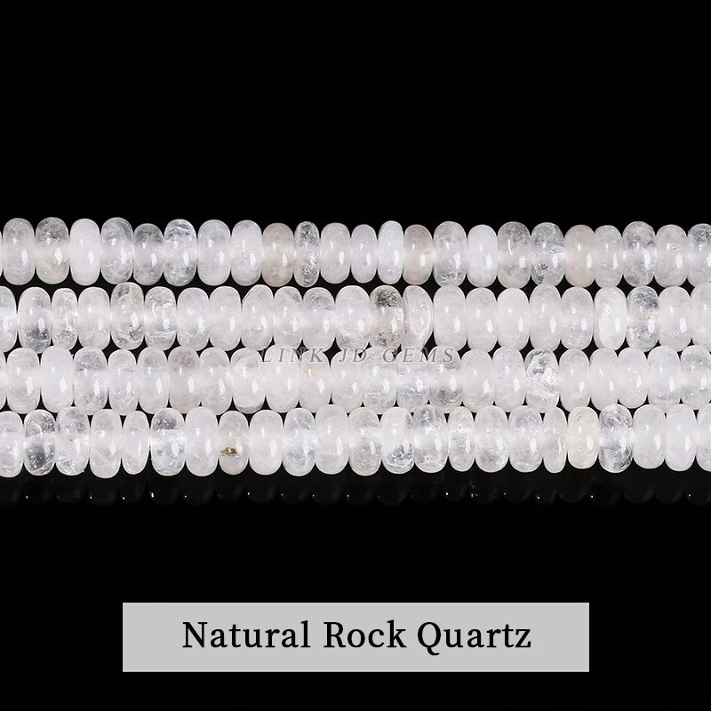 4x2mm Naturstein Rosa Quarz Türkis Hellblau Schlangenhaut Stein Abacus Spacer Perle für Schmuckherstellung Halskette Armband