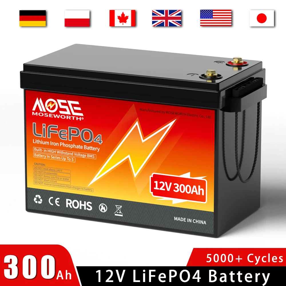 

Аккумулятор LiFePO4, 12 В, 12,8 Ач, в, Втч