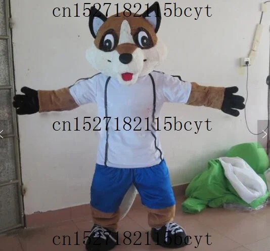 Sport Fox Mascot Costume Cute Birds Mascotte Costume Cartoon Animal Character Fancy Dress party Christmas Celebration Advertise