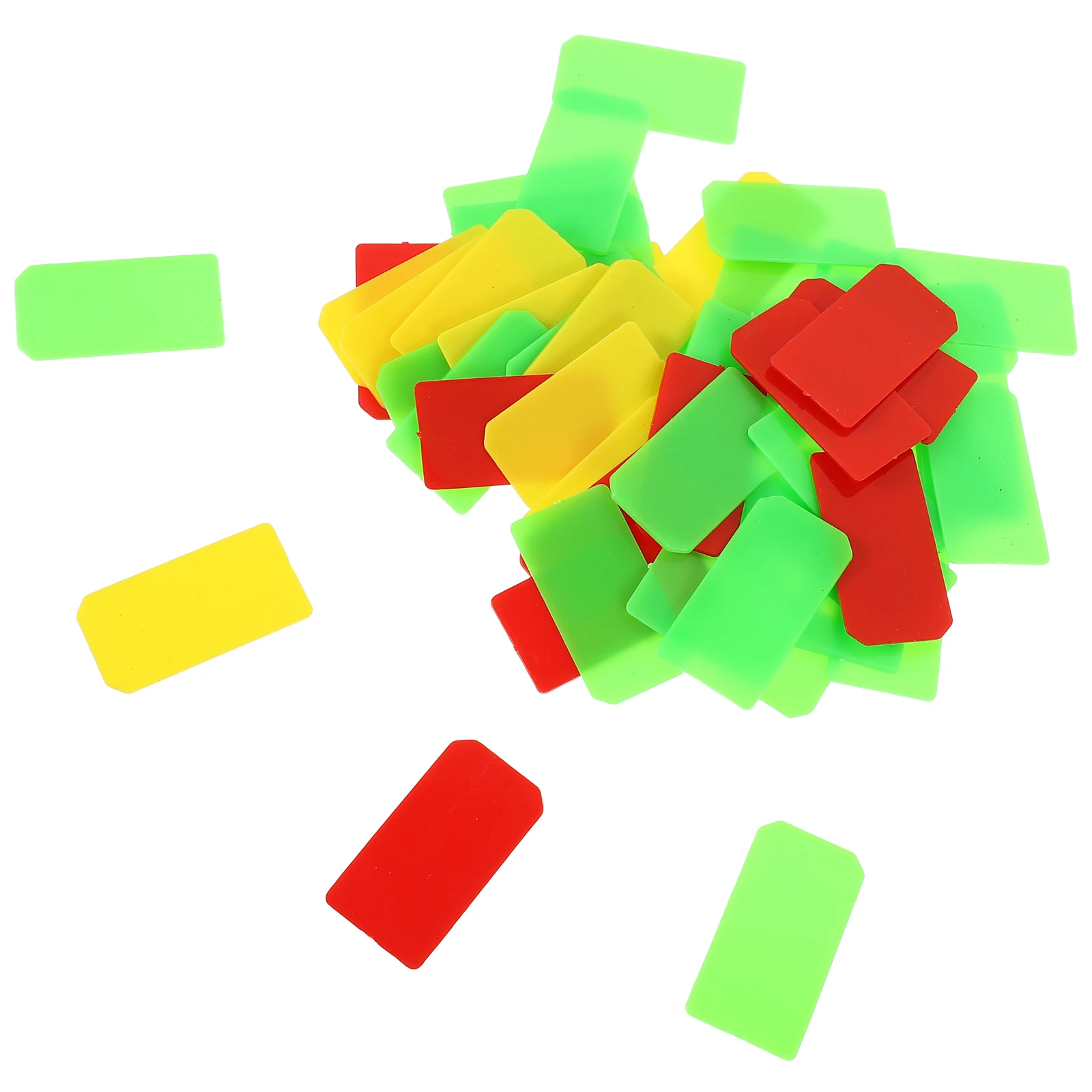 50Pcs Attendance Kindergarten Cards Colorful Time Cards for Classroom Attendance Chart for Student Organization Tool