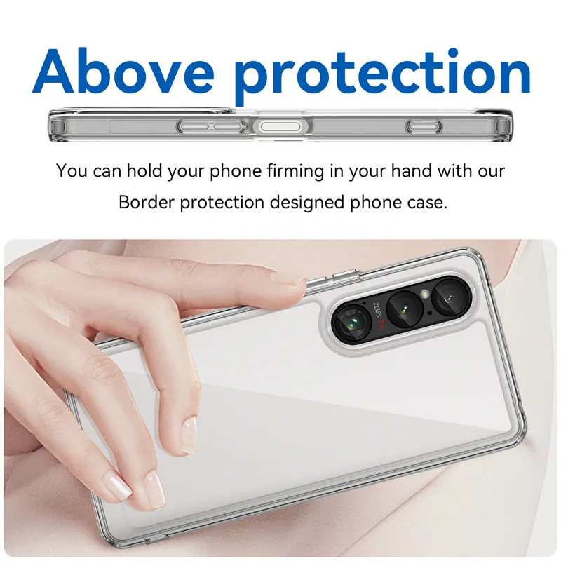 Per Sony Xperia 1 VI custodia Sony Xperia 1 VI 10 VI Cover Cover protettiva in Silicone antiurto originale per Sony Xperia 1 VI