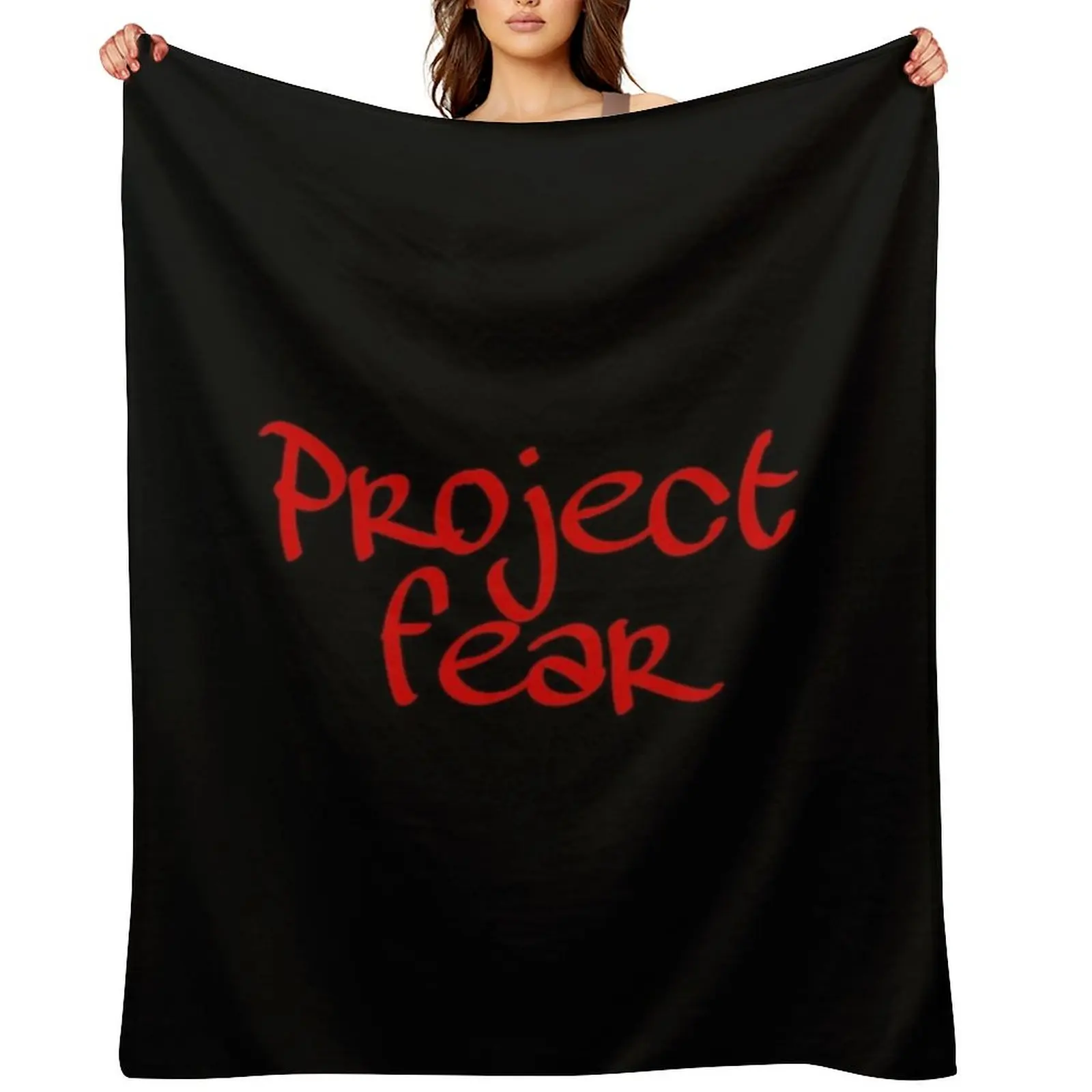 

Project fear Throw Blanket Camping Picnic Sleeping Bag Large Blankets