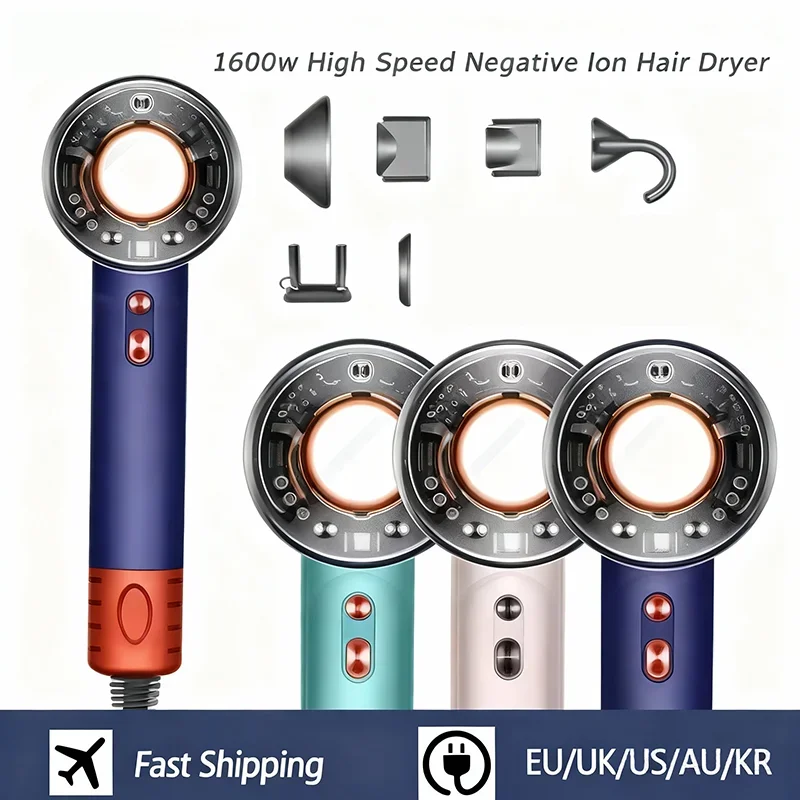 

Профессиональный быстросохнущий фен 220В для дома, мощный, с постоянным анионным эффектом, безлопастной, с отрицательными ионами для ухода за волосами