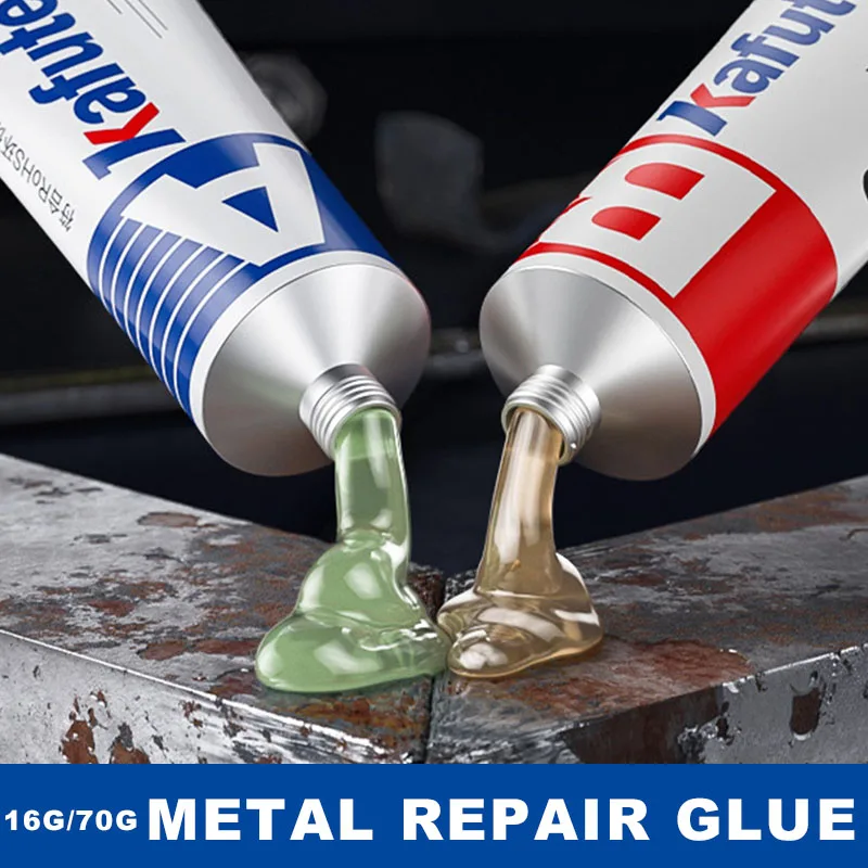 AB Casting Repair Glue High Temperature Resistant Liquid Metal Welding Filler Metal Repair Glue for Metal Casting Defect