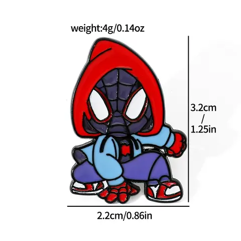 Venoms The Last Dance Emaljnålar Marvels Anime Actionfigurer Brosch för Kläder Cosplay Badge Badgs Gåva 8 best sales nålgift - №2