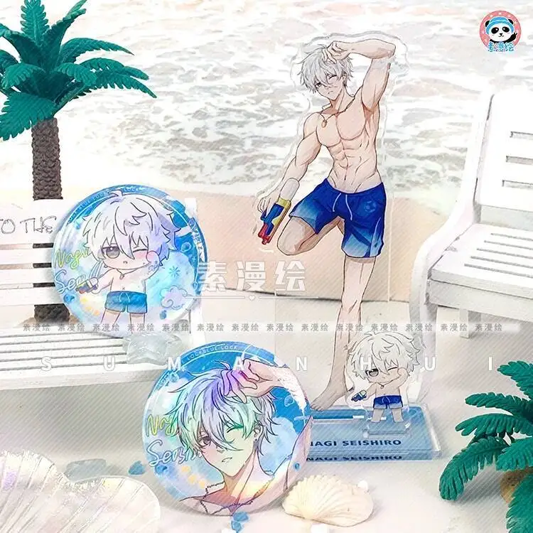 NUEVA decoración del juego Doujin Nagi Seishiro tema acrílico adorno de escritorio accesorios soporte modelo pantalla