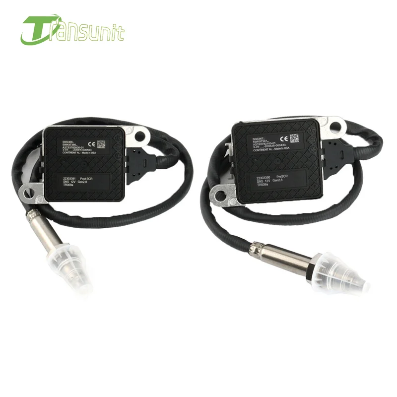 

2PCS 22303391 22303390 Nitrogen Oxides Nox Sensor Suit For Mack Volvo Truck D11 D13 D16