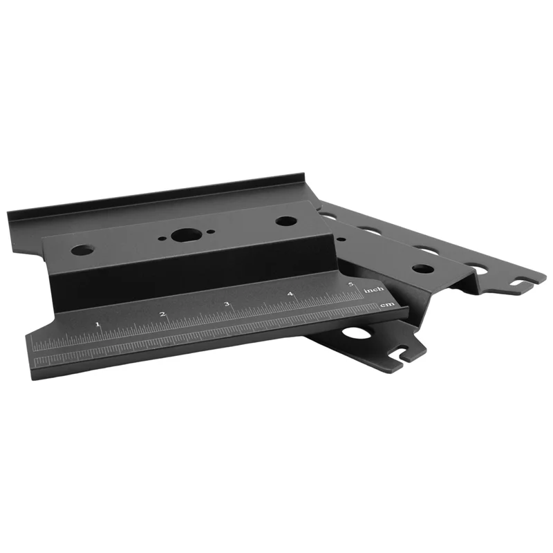 4X Metall RC Car Workstation Arbeitsständer Reparatur 360-Grad-Drehung für Modelle im Maßstab 1/8 1/10 1/12 1/16, Schwarz