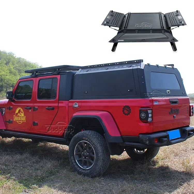 4x4 Offroda steel hard top topper camper aluminium canopy for jeep gladiator Ranger Wildtrak Raptor 2019