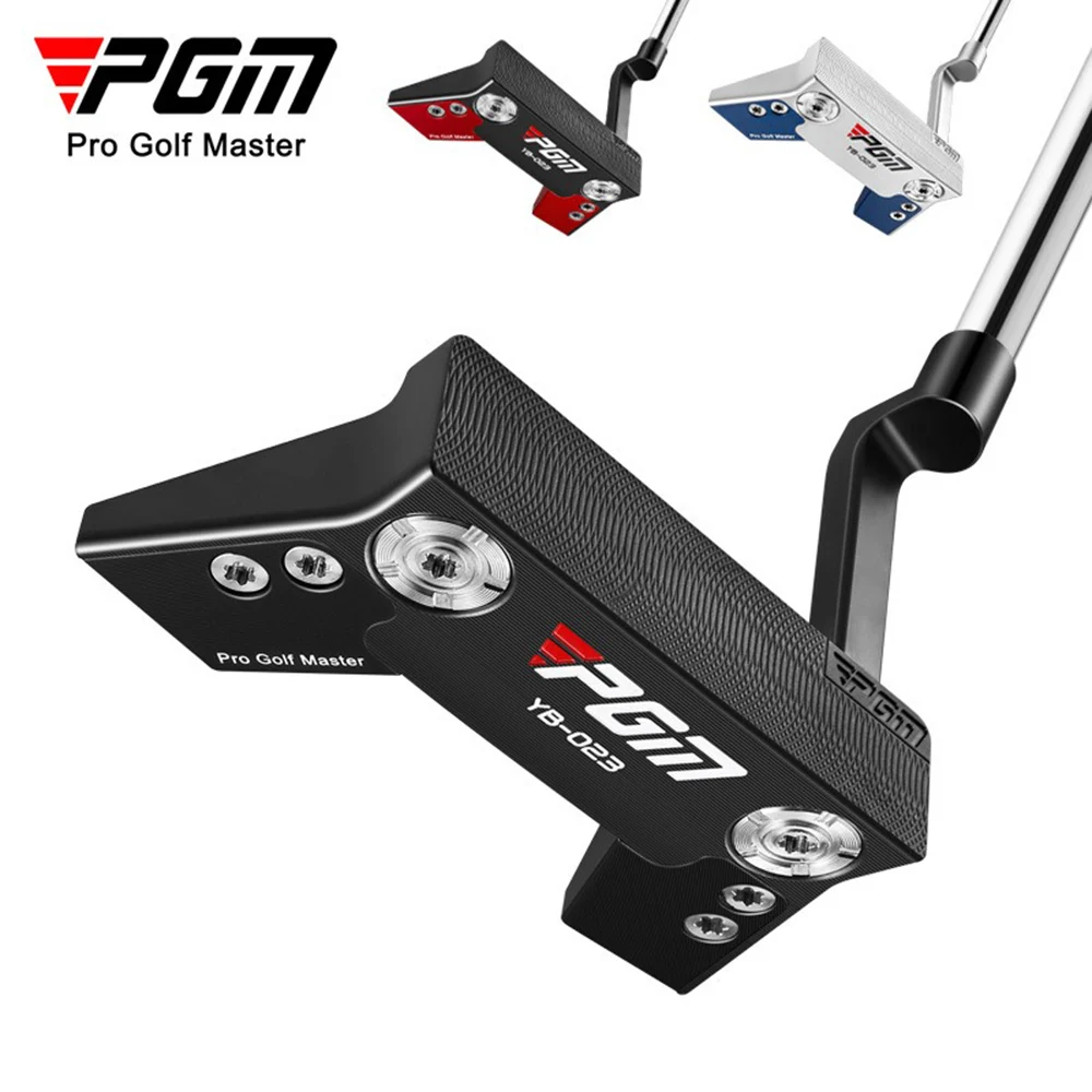 PGM Golf Putter Men\'s Aviation Aluminum Series Single Stable High Fault Tolerance Golf Club with Aiming Line Golf Equipment