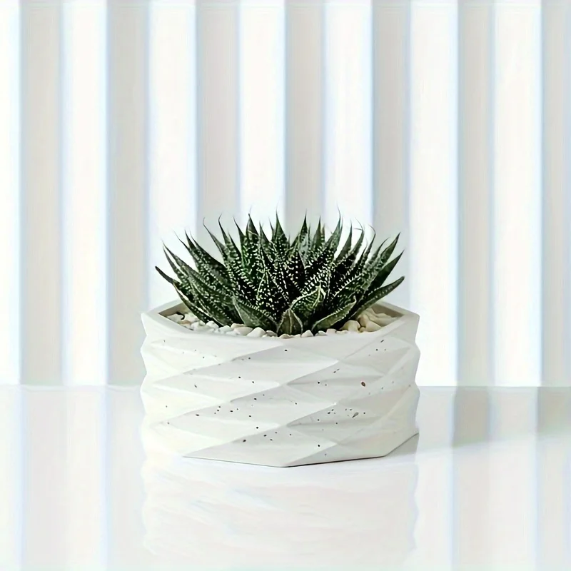 Large, round, irregularly shaped silicone mold; handmade flower pot mold with a tiered conical design; reusable, non-stick potte