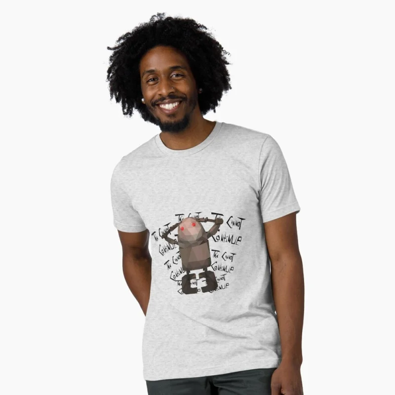 

Nier Automata 2B YoRHa Anime Gift t shirt This Cannot Continue NieR graphic tee Cyber Punk Y2K Clothes Large size Tops S-6XL