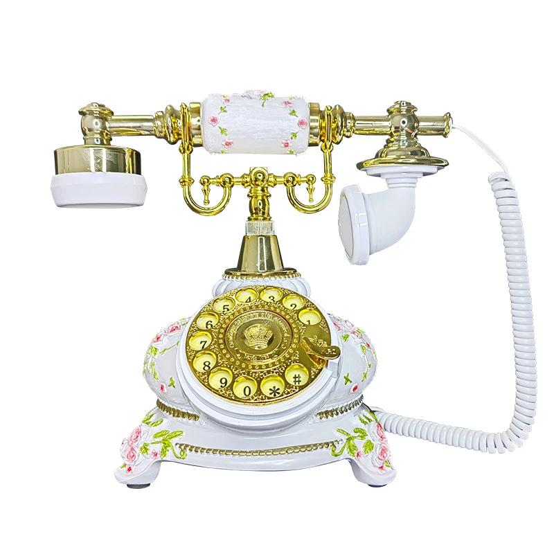 Retro European Audio Message Wedding Party Phone, Wedding Birthday Message Book Replacement, Preserving Precious Blessings