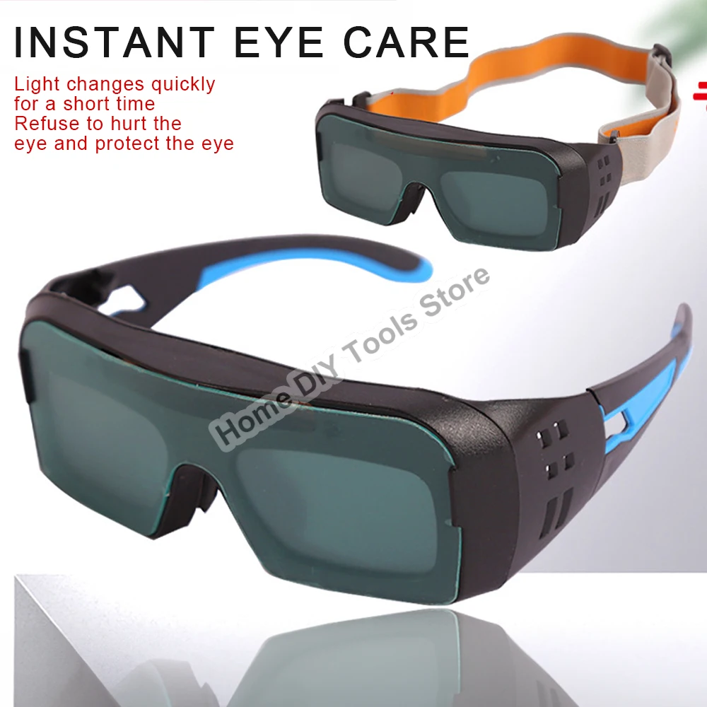 

Auto Darkening Welding Glasses Solar Power Protective Welders Glasses Argon Arc Welding Electric Welding Glasses Practical