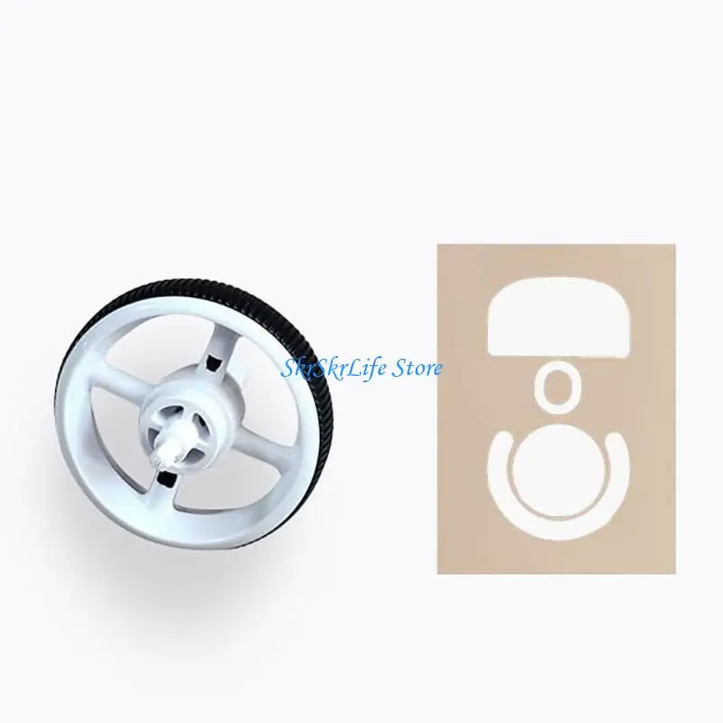 

E65e precials Black Mouse Scrolls Колесо и коньки набор для GPROX Superlight усиливает управление игрой