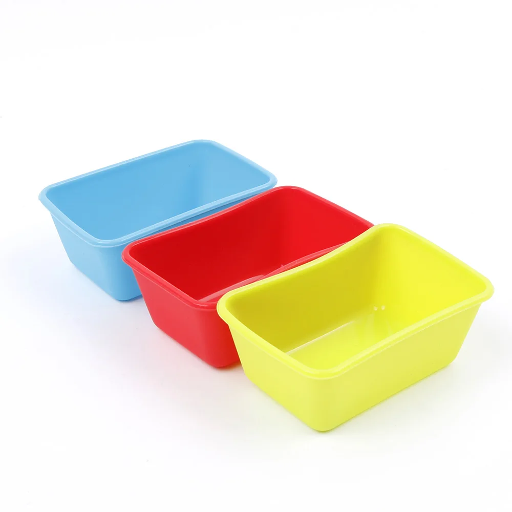 Silicone Cake Mold Rectangle Pan Bakeware Moulds Bread Toast Candy Mold Form Bakeware Baking Dishes Pastry Tools Loaf Pans