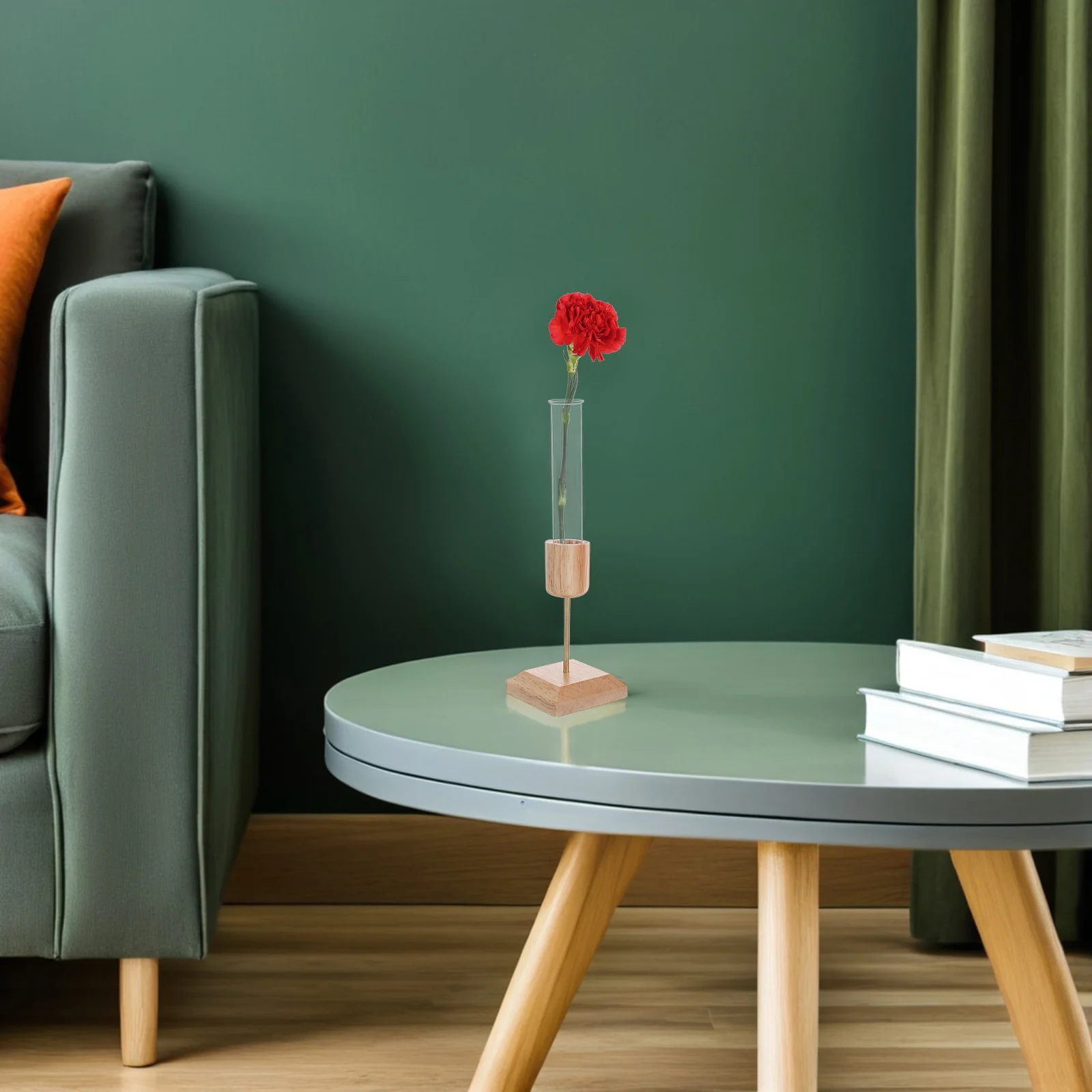 

Modern Hydroponic Flower Vase Transparent Glass Desktop Planter For Indoor Decor Creative Bulb Arrangement Display - Unique