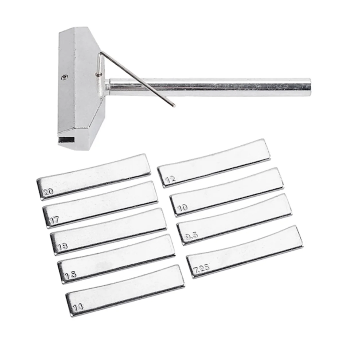 

A06T-Guitar Tool Bass Fret Press with Hexagon Wrench Fingerboard Pressing Replacement Luthier Tool