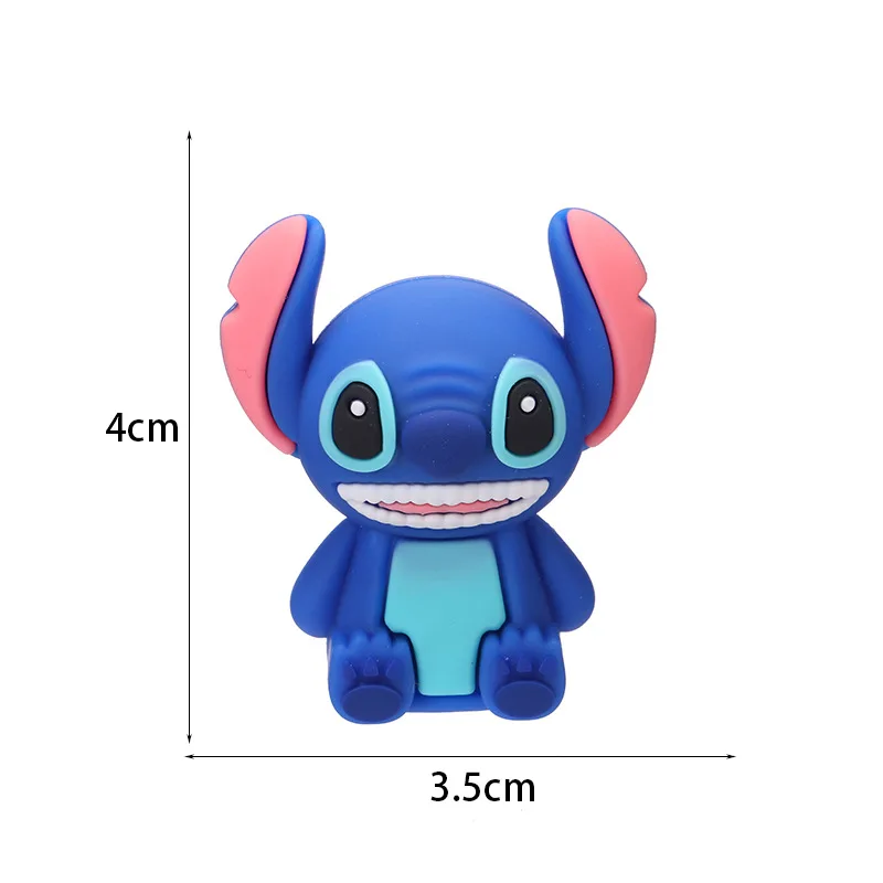 Disney Stitch Anime Apontador de Lápis para Crianças, Action Figure Model, Anjo Rosa, Material Escolar, Presentes de Festa, Ornamento