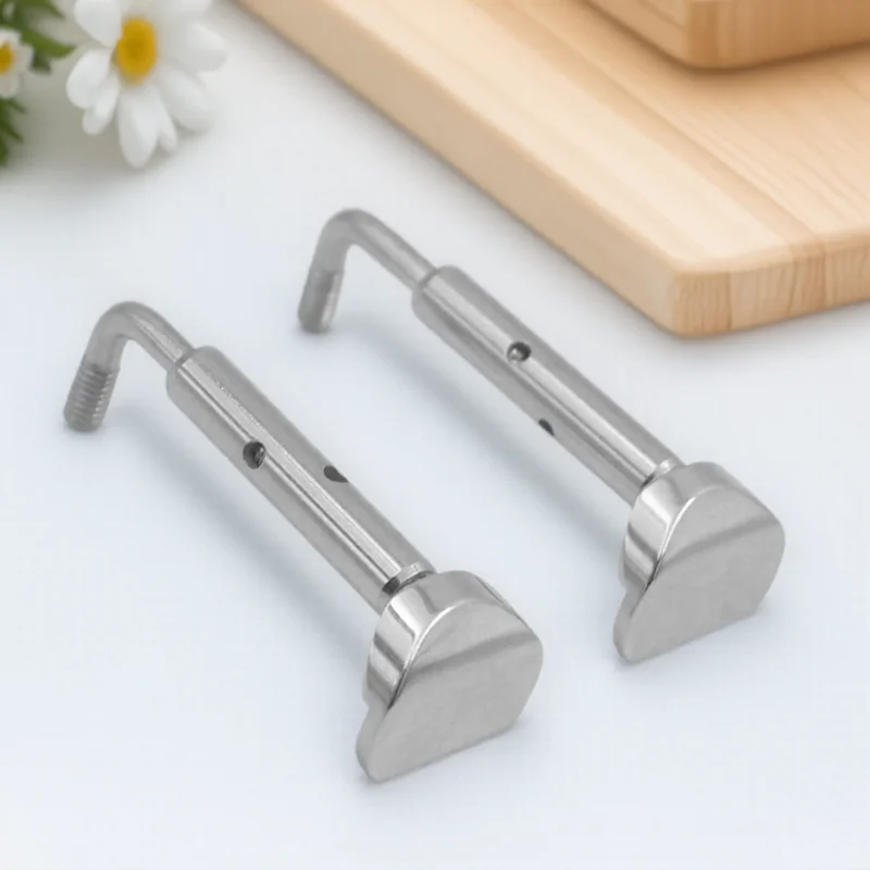 

2pcs Violin Chinrest Screws Brass Chin Rest Screw Adjustable Copper Material Durable Easy Carry Violin Bow Tail Accessories