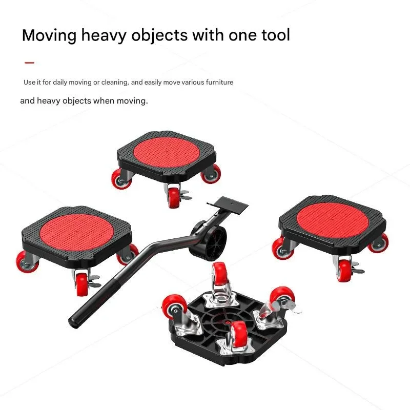 200KG/300KG/750KG/1400KG Heavy Duty Furniture Lifter Transport Mover Lifter Slides Wheel Furniture Mover Tool Set Roller Bar