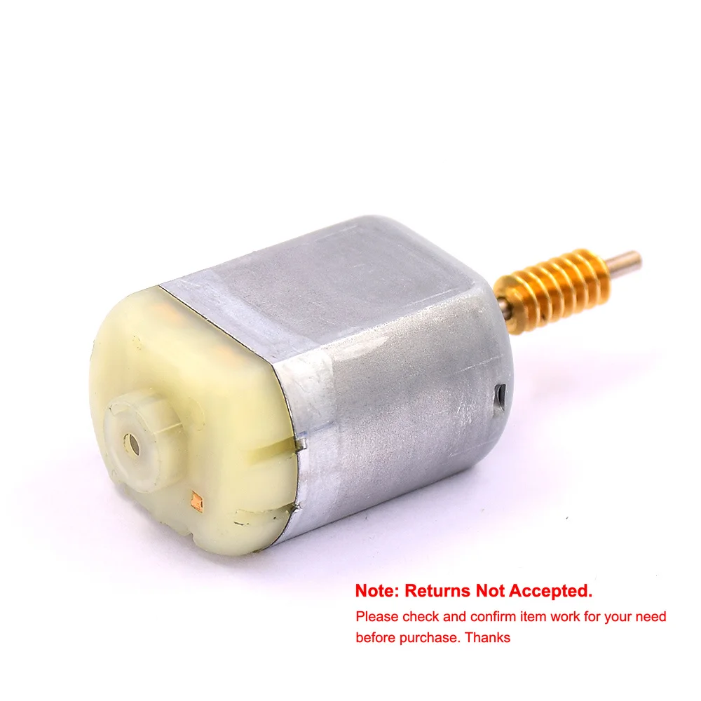 DC 12V MABUCHI FC-280SB-16220 Motor with Worm Gear Car Lock Actuator Rearview Mirror Motor