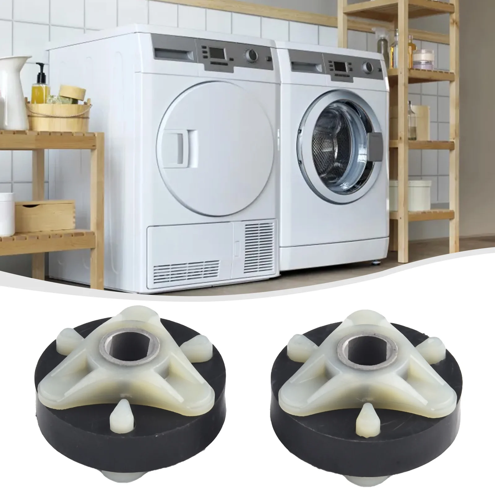 Esclusivo kit di accoppiamento motore lavatrice da 2 pezzi progettato per proteggere il motore di azionamento della lavatrice aggiunge durata ed efficienza
