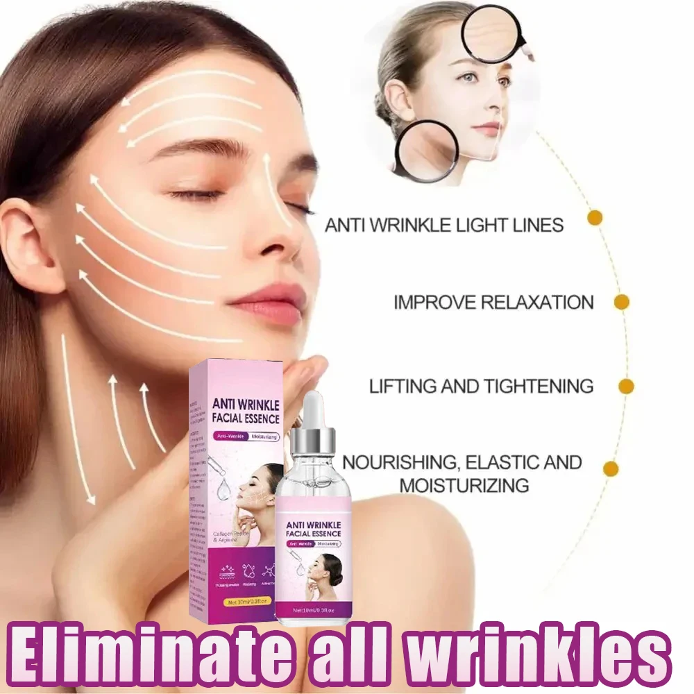 

Moisturizing Facial Essence Anti-wrinkle Facial Serum To Remove Fine Lines Around The Eyes Neck Wrinkles Serum Facial