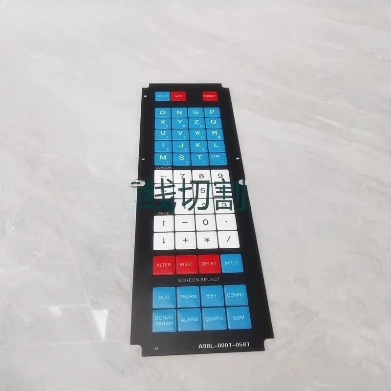 1 SZT. A98L-0001-0581 do maszyn FANUC, folia ochronna na klucze, akcesoria do cięcia drutem wolnoobrotowego.