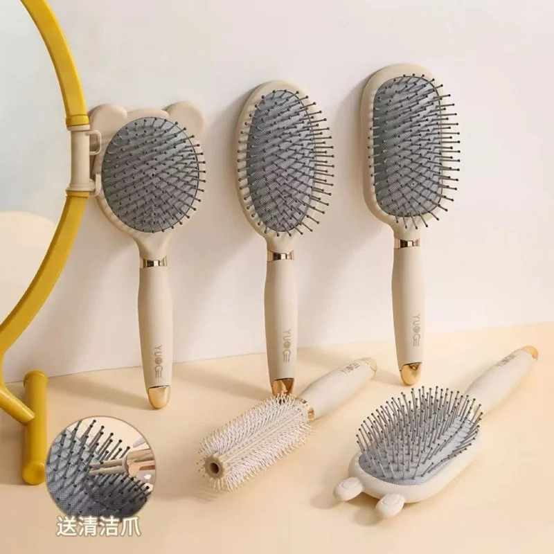 Air Cushion Comb for Long and Curly Hair, Airbag Massage Comb for Scalp and Meridians, Cute Household Comb That Prevents Tangles