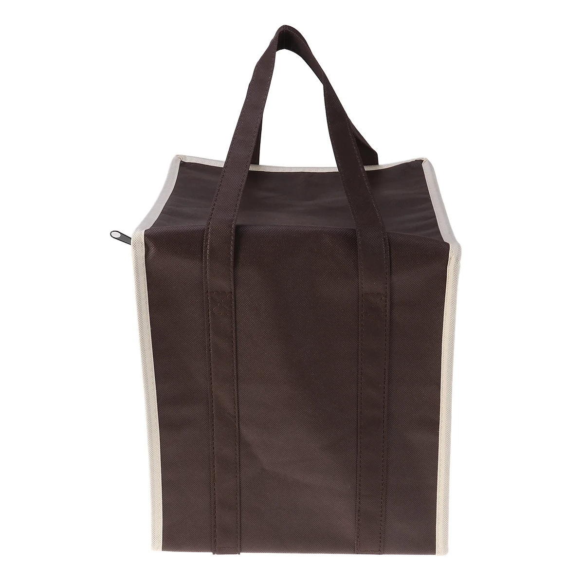 

Insulated Tote Bag Thermal Grocery Shopping Reusable Nonwovens Cooler Bag Food Fresh Portable Handle Zipper Large Family Size