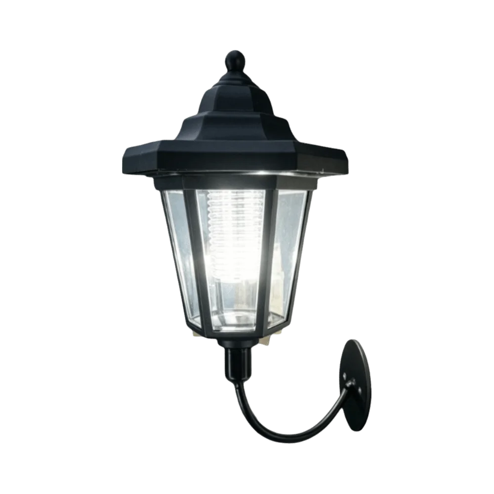 Waterproof Solar Wall Light IP65 Solar Energy Wall Sconce Outdoor Rated Hexagon Shape Solar Powered Light Outdoor Use
