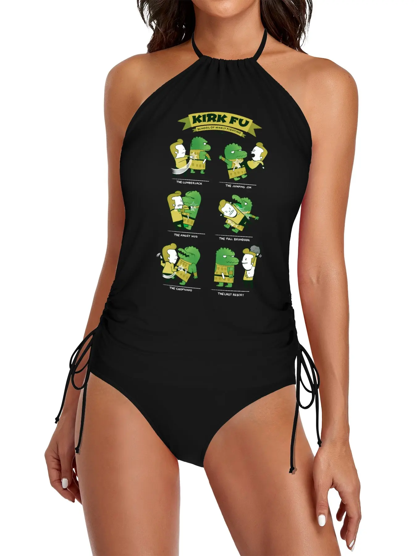 

Kirk Fu! Split Swimsuit Set Woman beach outfit whole woman swimsuit Women's beach clothing