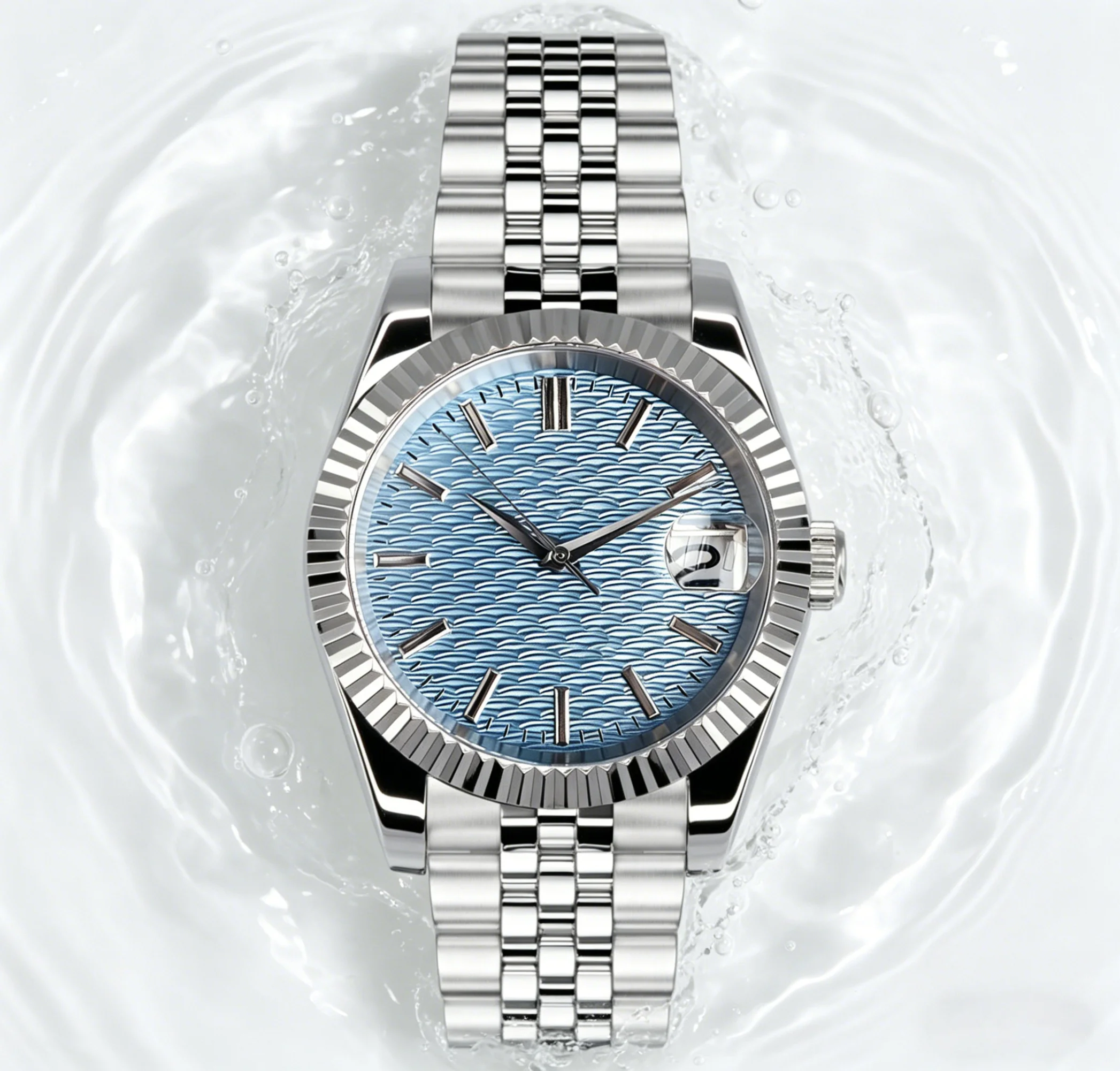 

Мужские автоматические часы Tandorio 36 мм/39 мм, 10ATM, из нержавеющей стали, с сапфировым стеклом, рифленым безелем, механизмом NH35, браслетом Jubilee, для делового стиля